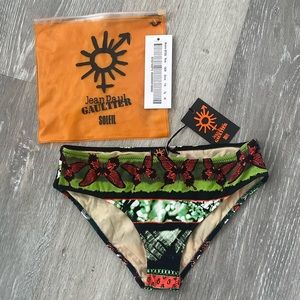 NWT Vintage Jean Paul Gaultier Soleil Butterfly Bikini Bottom 40